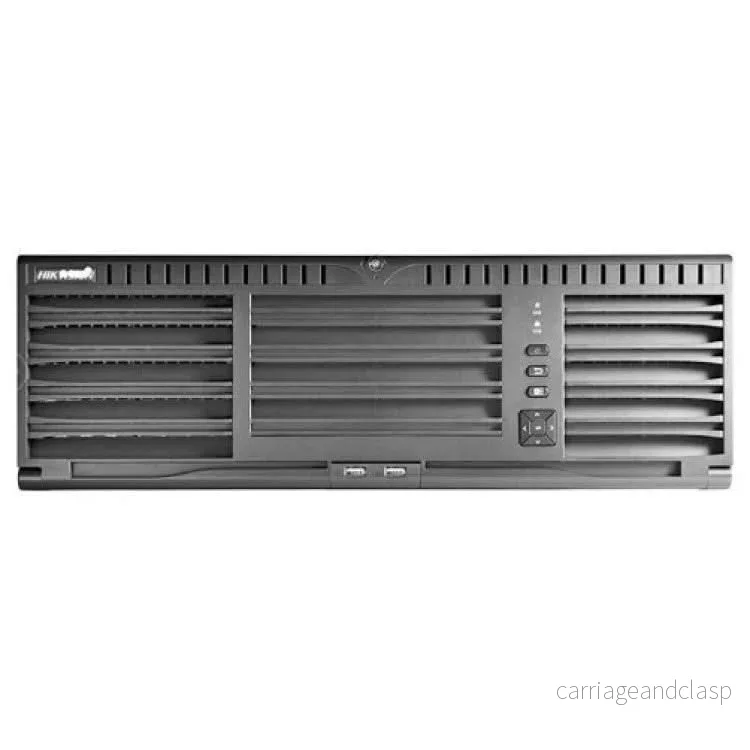 Hikvision DS-96128NI-I16 Nätverksvideobandspelare (128 kameror) (NVR), upp till 12MP-kameror, 576Mb