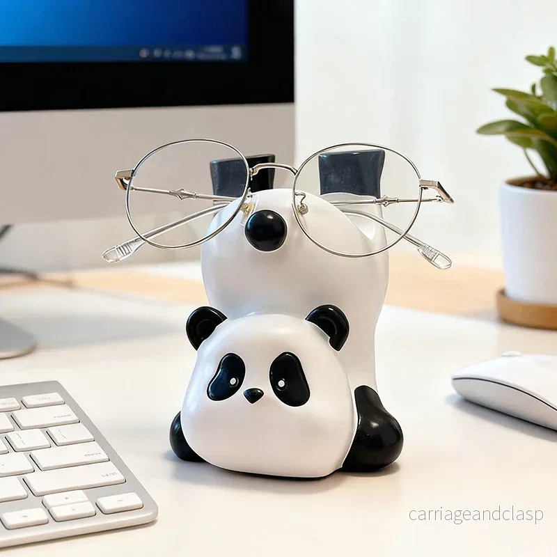 Upp och ner Panda Glasögonhållare | Veska Upp och ner Panda Glasögonhållare | Veska