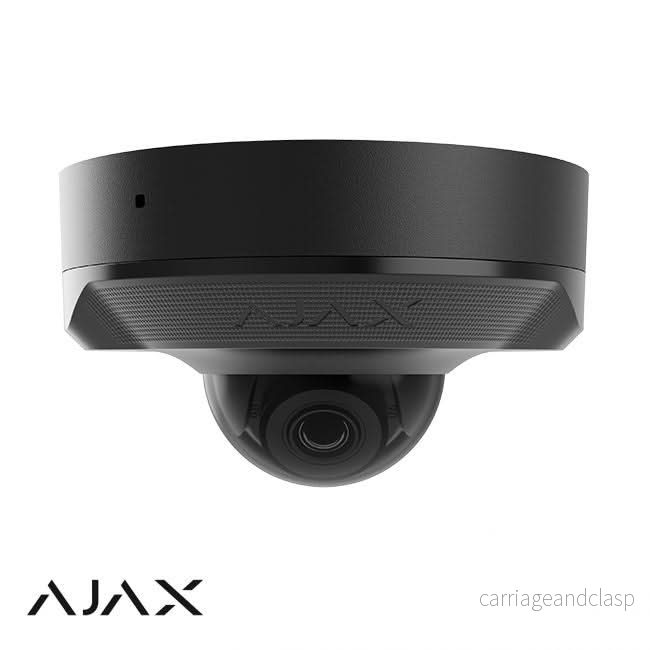 Ajax Systems DomeCam Mini Black 5MP IP säkerhetskamera Ajax Systems DomeCam Mini Black 5MP IP säkerhetskamera