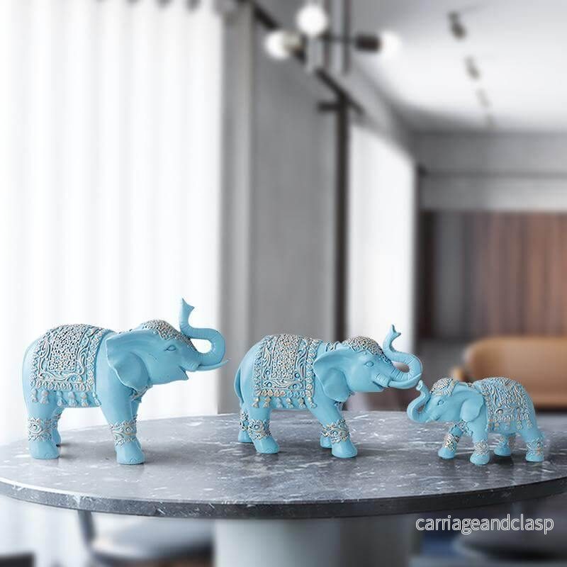 Mellanöstern Äkta Elefant Figurin | Veska - Bild 2