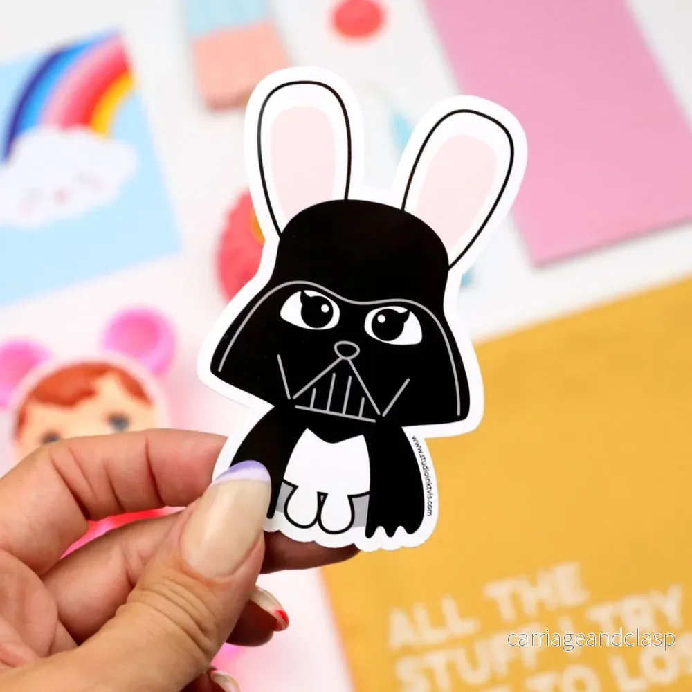 Star Wars Darth Bunny-klistermärke - Bild 3