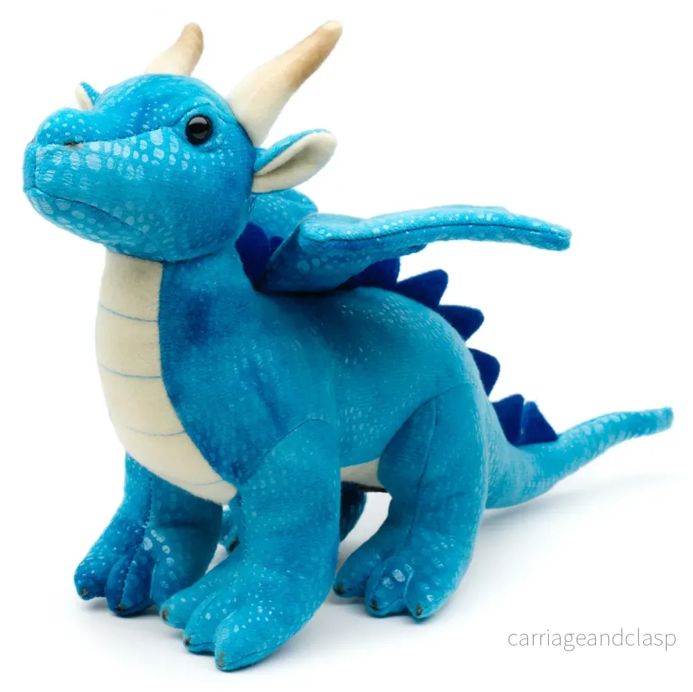 Uni Toys - Drake (Blå) Gosedjur