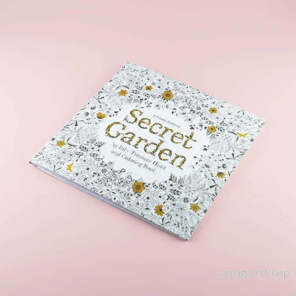 Kawaii Målarbok – Secret Garden Kawaii Målarbok – Secret Garden