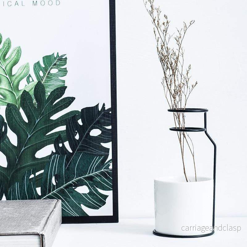 Minimalistisk Keramisk Vas | Veska