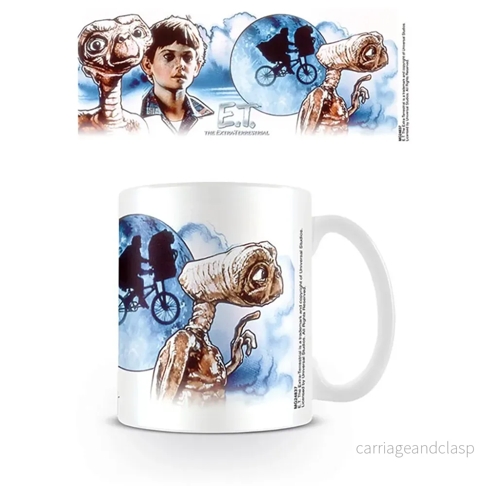 E.T. the Extra-Terrestrial - ET & Elliott Illustration Mugg - Pyramid