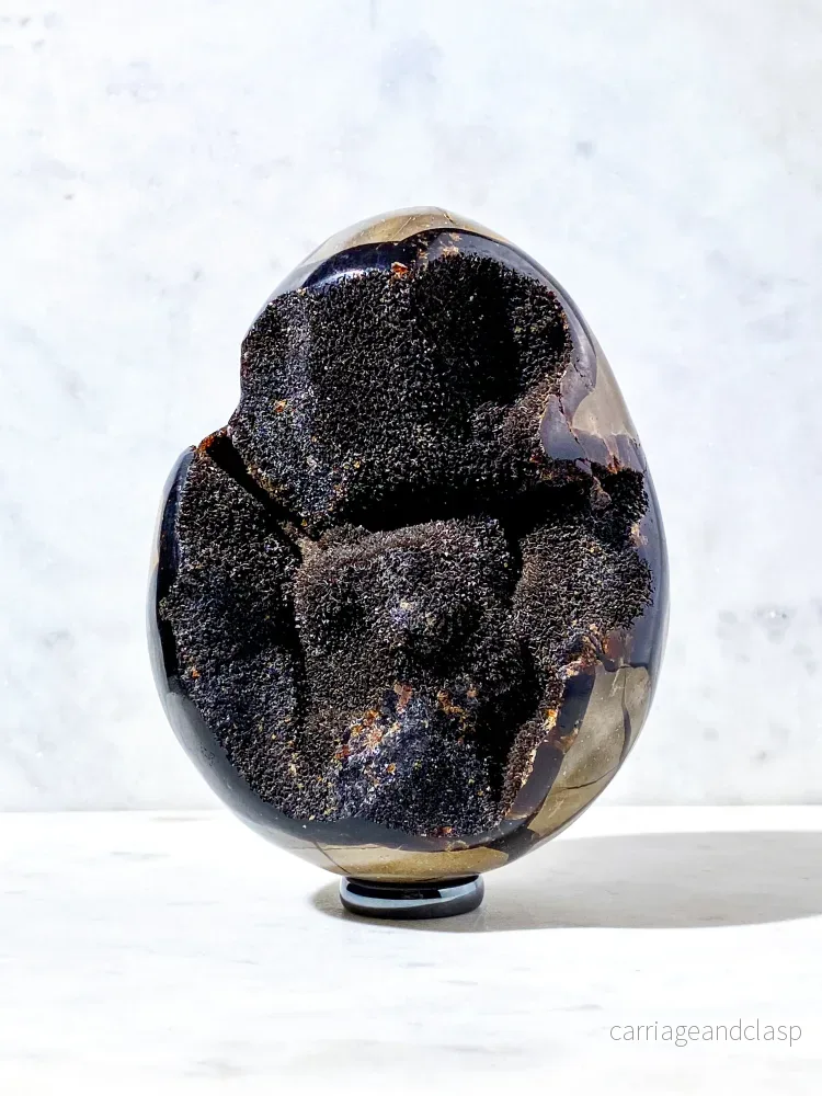 Druzy Septaria Ägg (Nr. 2)