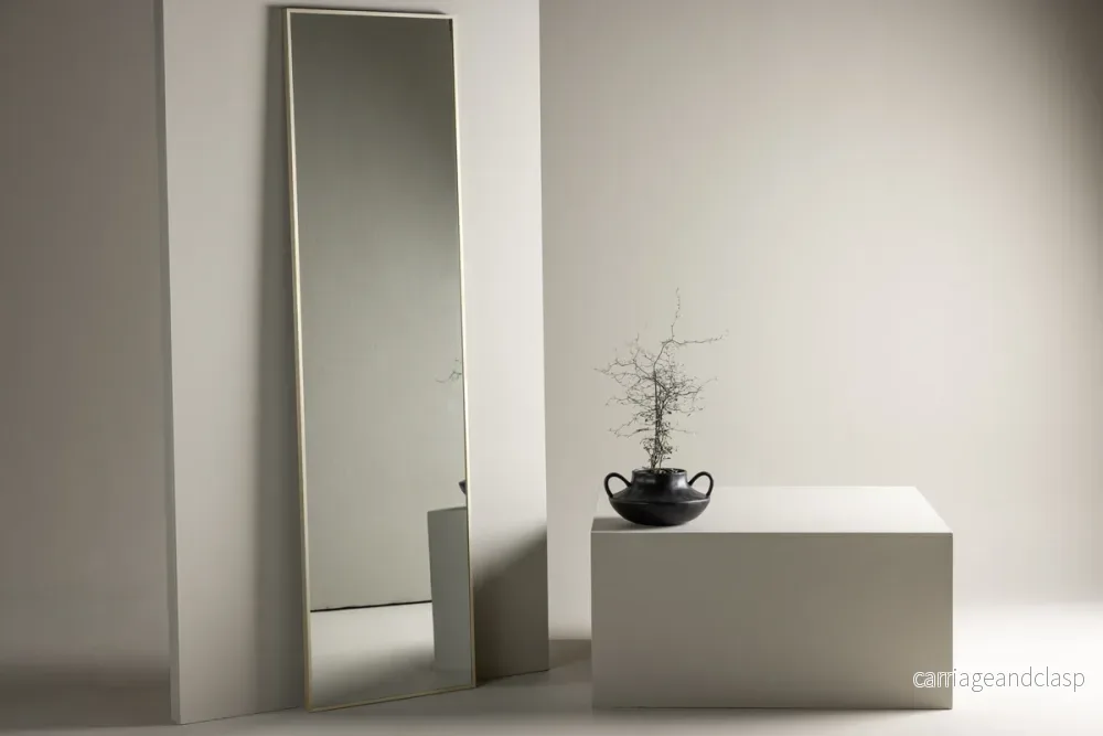 Spegel Orlando 195x55cm Beige Spegel Orlando 195x55cm Beige