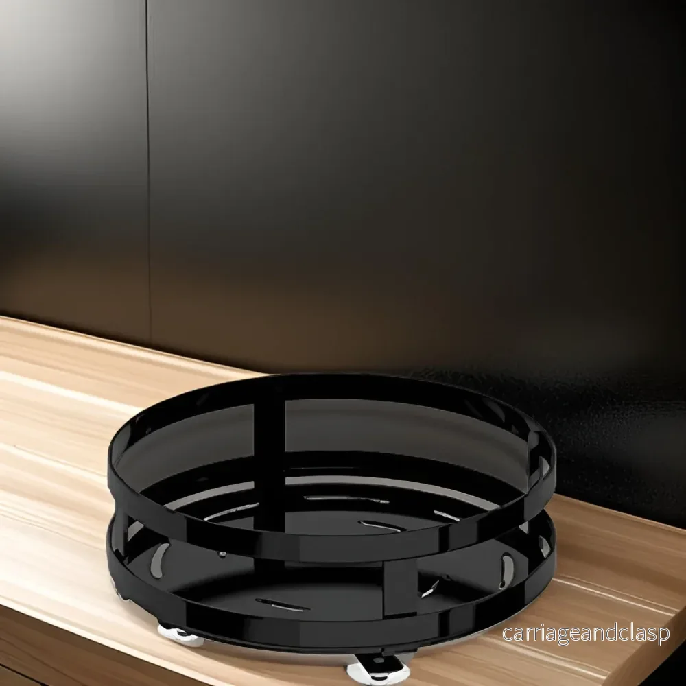 360° Rotating Spice Rack | Multifunktionell Kökshylla | Platsbesparande & Modern | Veska - Bild 2