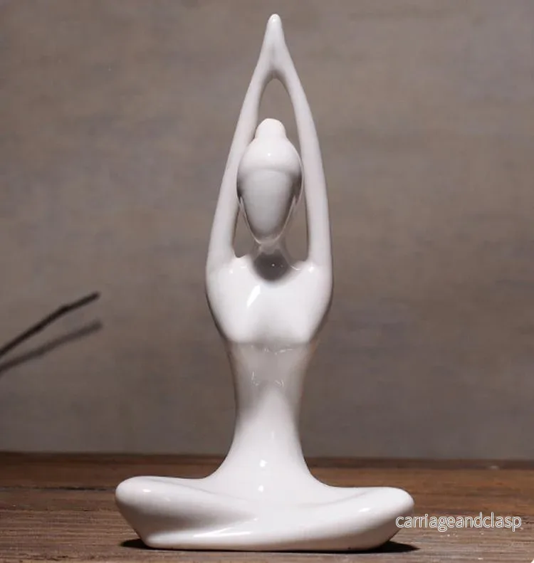 De moderna yogakvinna statyer | Veska De moderna yogakvinna statyer | Veska