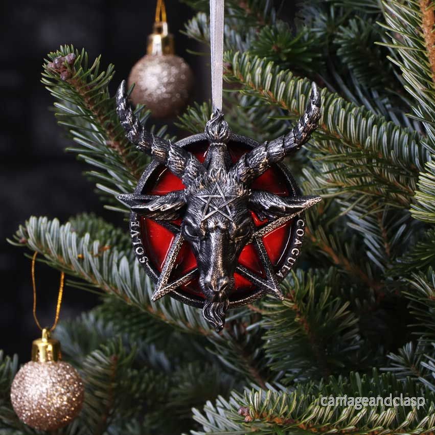 Baphomet Julgransdekoration