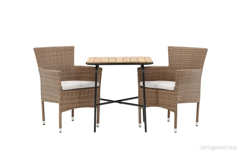 Malina & Holmbeck Matstolar Natur + Cafebord Natur - Bild 2