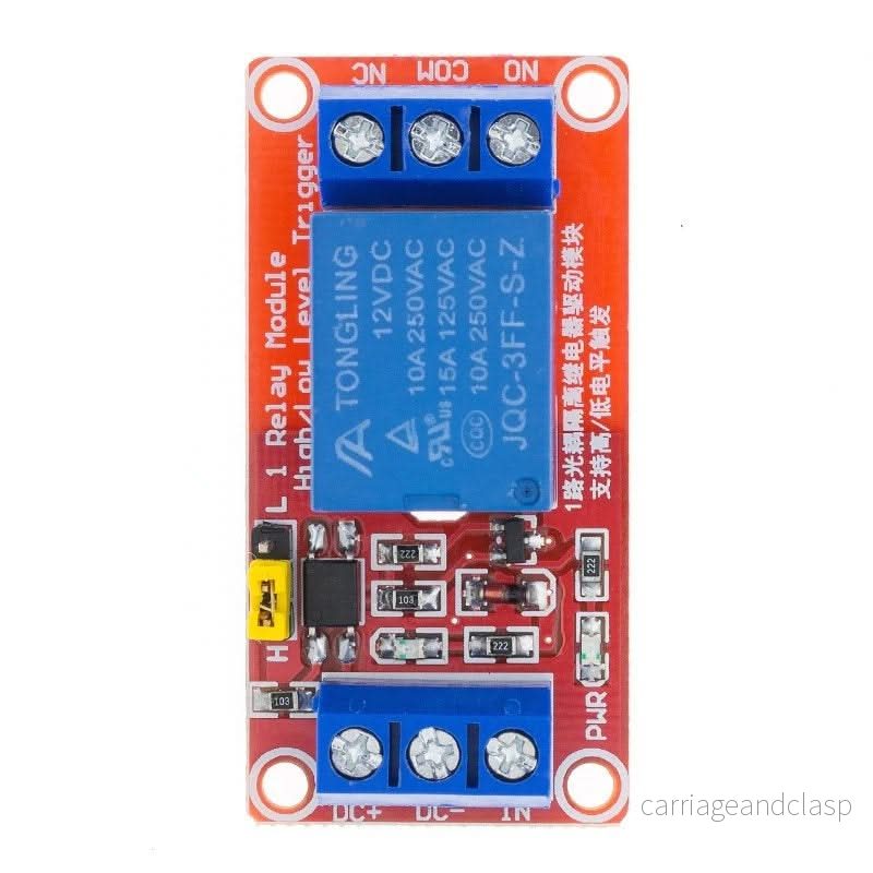 AlarmsystemExpert.co.uk Relämodul 12v 1 kanal