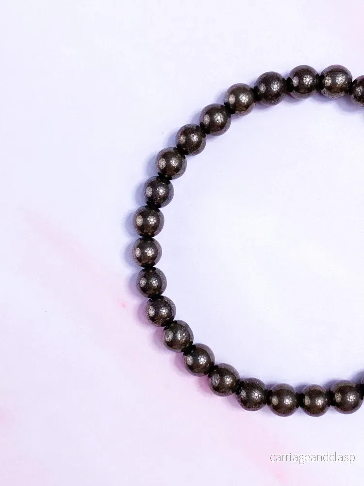 Silver Obsidian Armband