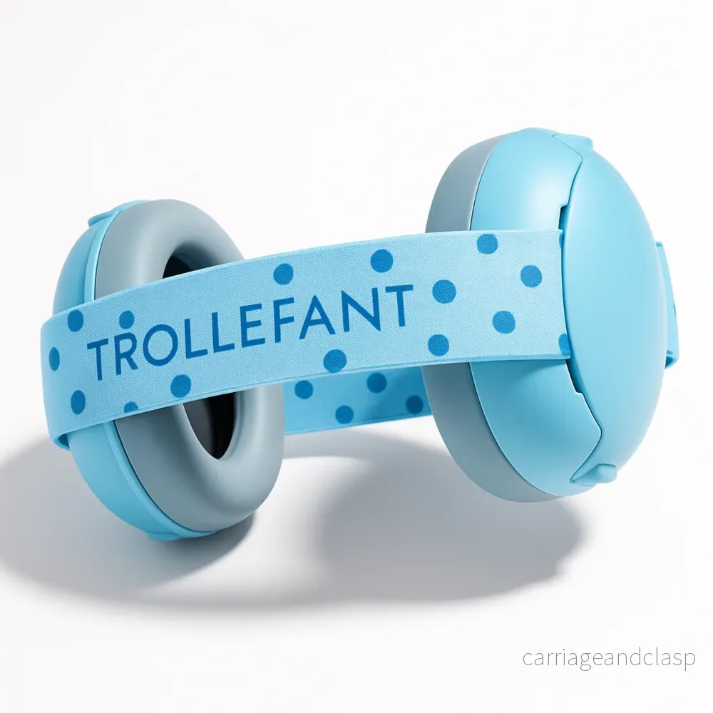 Trolletfant Baby Hörselskydd, Blå