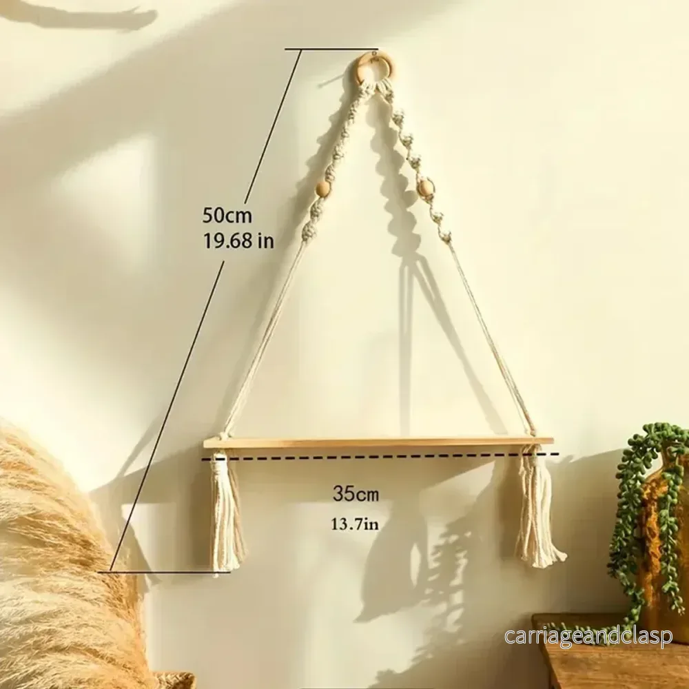 Boho Macrame Stativ Rustik Dekoration | Veska - Bild 2