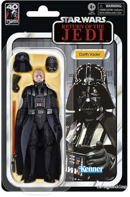 Star Wars - The Black Series: 40th Anniversary - Darth Vader (Return Of The Jedi) - Hasbro