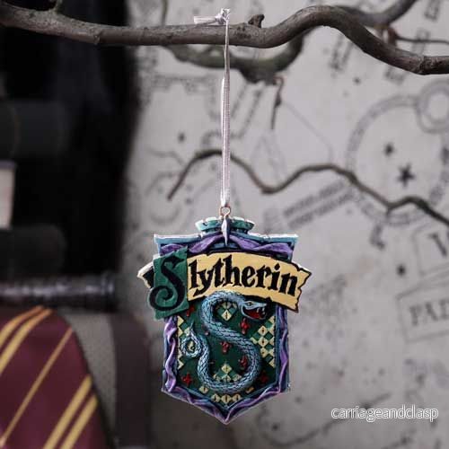 Harry Potter - Slytherin Vapensköld Julgransdekoration