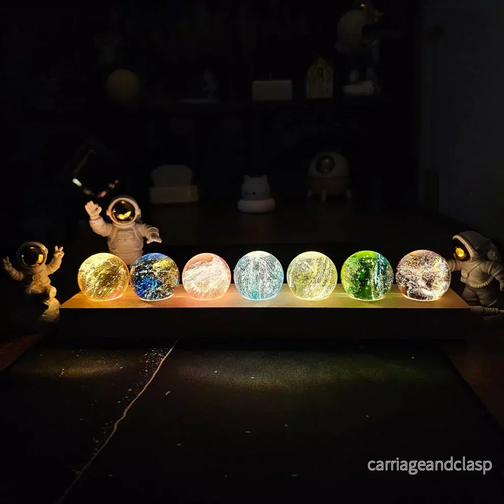 Lumea Crystal Table Lamp – Skapa en magisk och avkopplande atmosfär | Veska - Bild 2