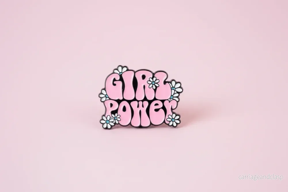Pin – ”Girl Power” blommor