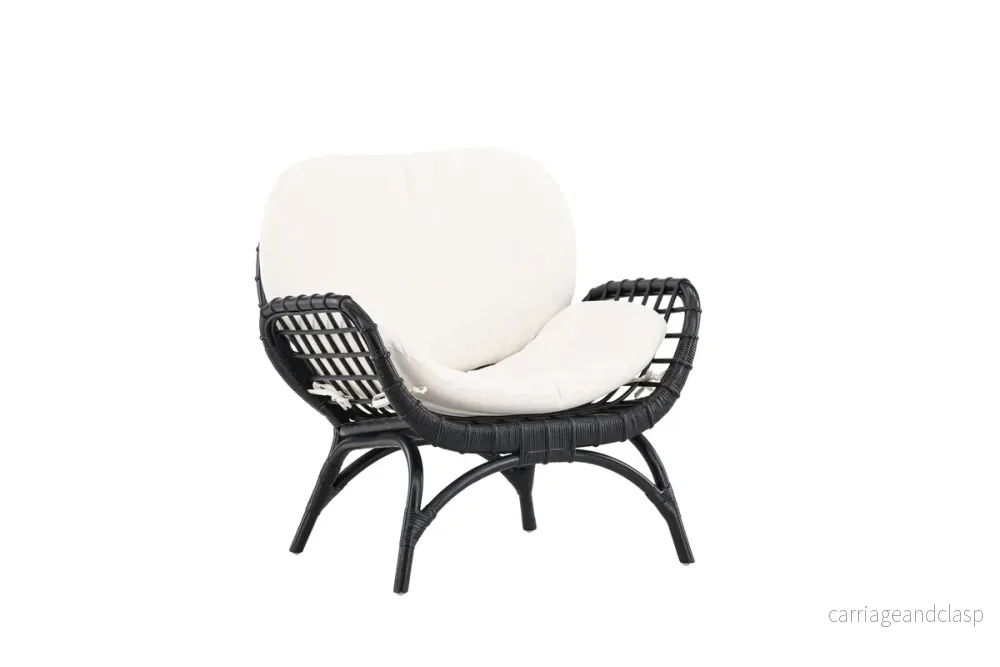 Moana Loungefåtölj Svart - Bild 3