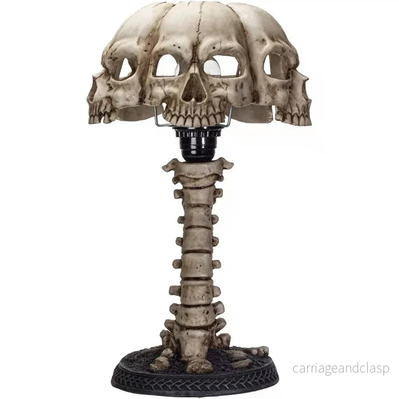 Skelett Huvud Bordslampa | Veska - Bild 2