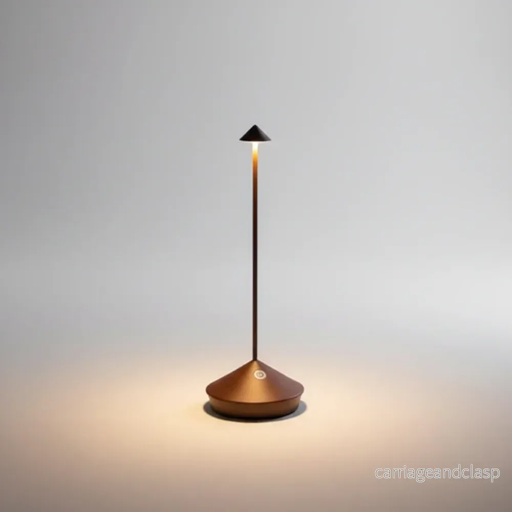 Trådlös LED bordslampa - ModernLumin | Veska - Bild 2