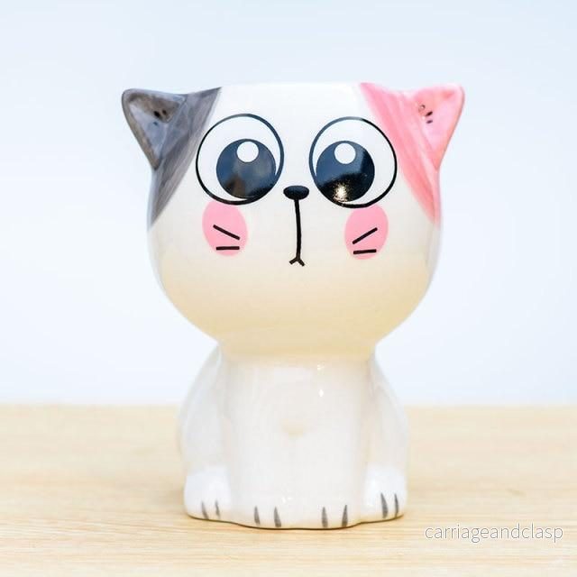 Cartoon Cat Blomkrukor | Veska