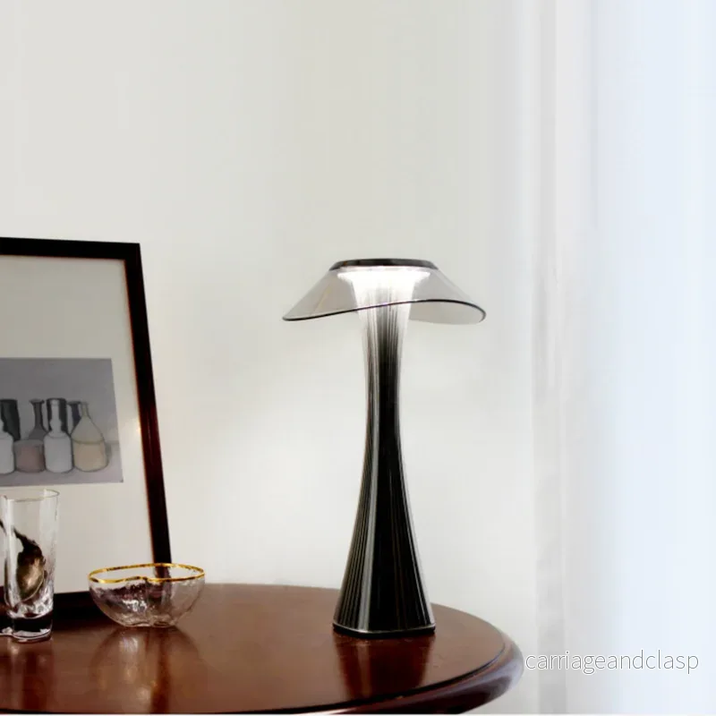 Dimbara LED Bordslampa – Modern Nattduksbordslampa med Touchkontroll, Elegant Belysning för Sovrum & Vardagsrum | Veska - Bild 2