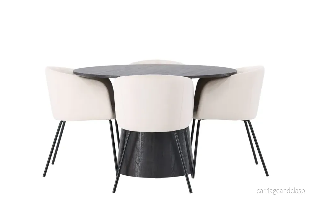 Berit & Lanzo Matgrupp Beige/Mocka - Bild 3