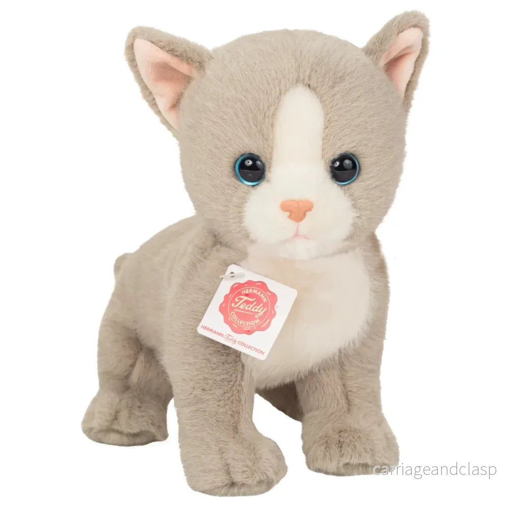 Hermann Teddy – Kattunge (Grå) Gosedjur Hermann Teddy – Kattunge (Grå) Gosedjur