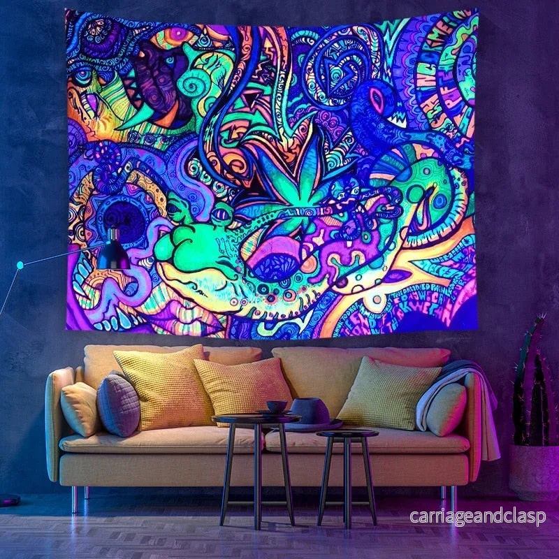 Färgglad Luminös Tapestry | Veska Färgglad Luminös Tapestry | Veska