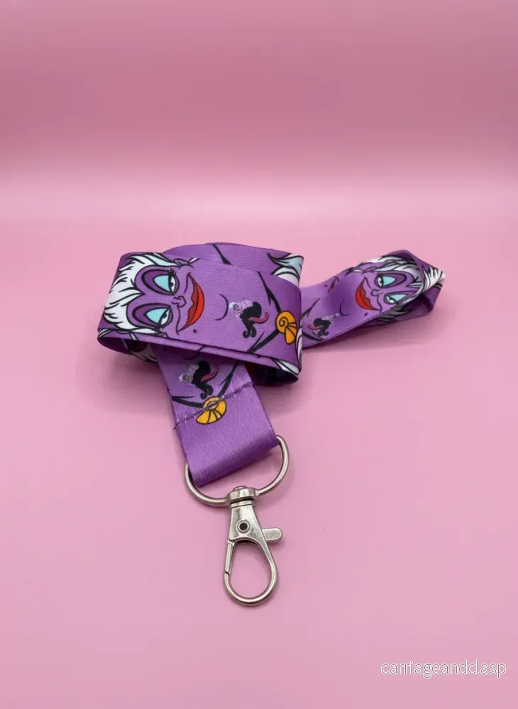 Disney Ursula Nyckelband 45cm – Den Lilla Sjöjungfrun Accessoar