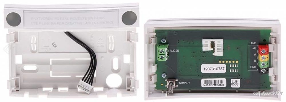 Jablotron JA-112E Trådbunden kodkontrollpanel - Bild 3