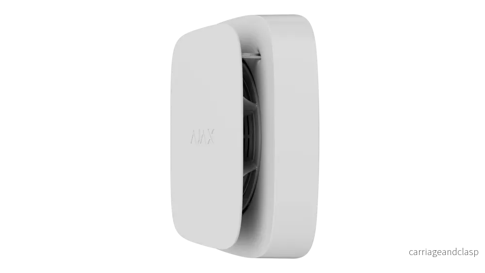 Ajax Systems FireProtect 2 RB (Heat/Fire/CO) utbytbara batterier, vit - Bild 2