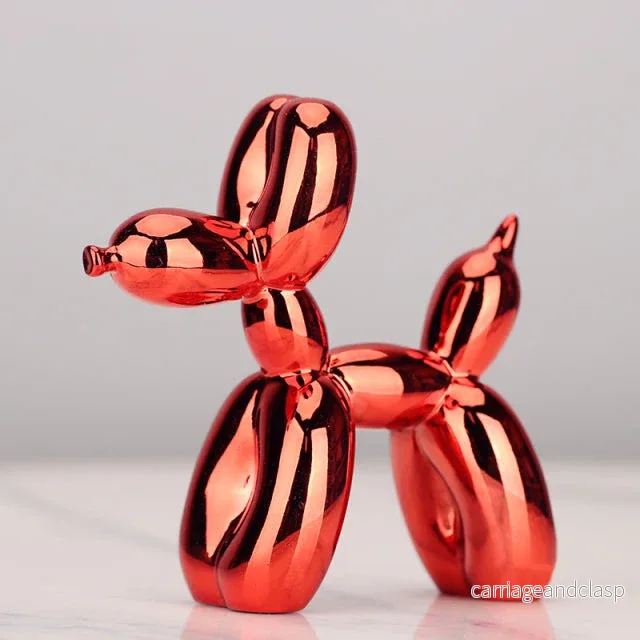 Nordisk Resin Ballonghund Figuriner | Veska - Bild 3