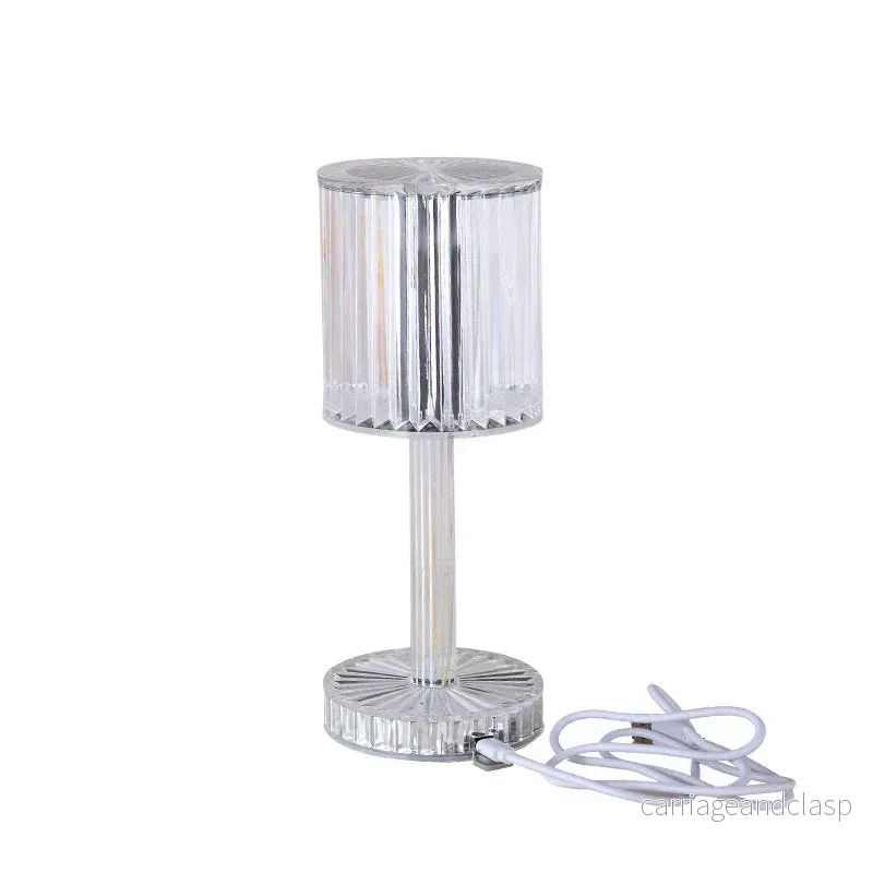 Dimbar Kristall Bordslampa med Modern Belysning - Seraphine | Veska - Bild 3