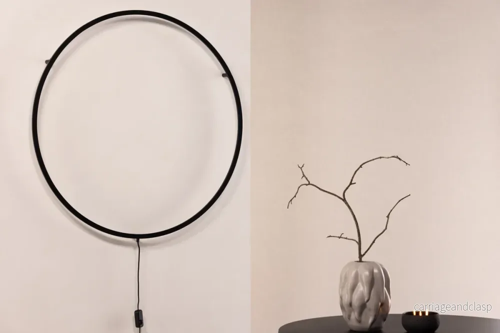 Sörmjöle x Josefin Lustig Vägglampa Svart