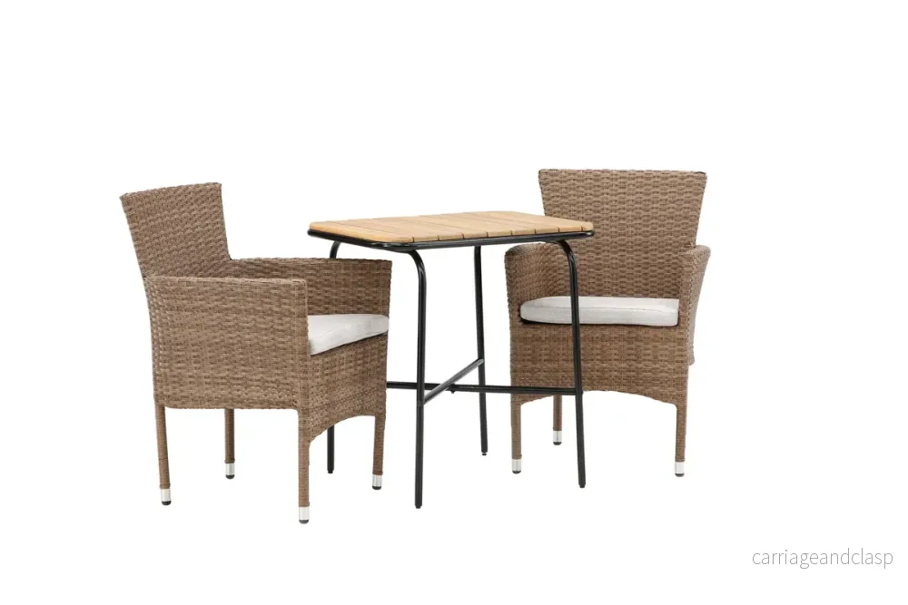 Malina & Holmbeck Matstolar Natur + Cafebord Natur - Bild 3
