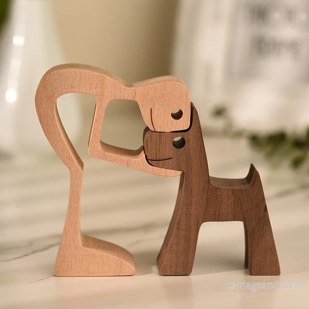 Villkorslös Kärlek Träfigur | Veska Villkorslös Kärlek Träfigur | Veska