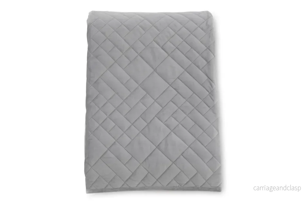 Jilly Överkast 80x150 Ljusgrå - Bild 3