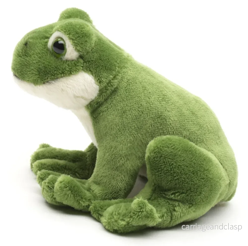 Uni Toys - Grön Groda Gosedjur - Bild 3