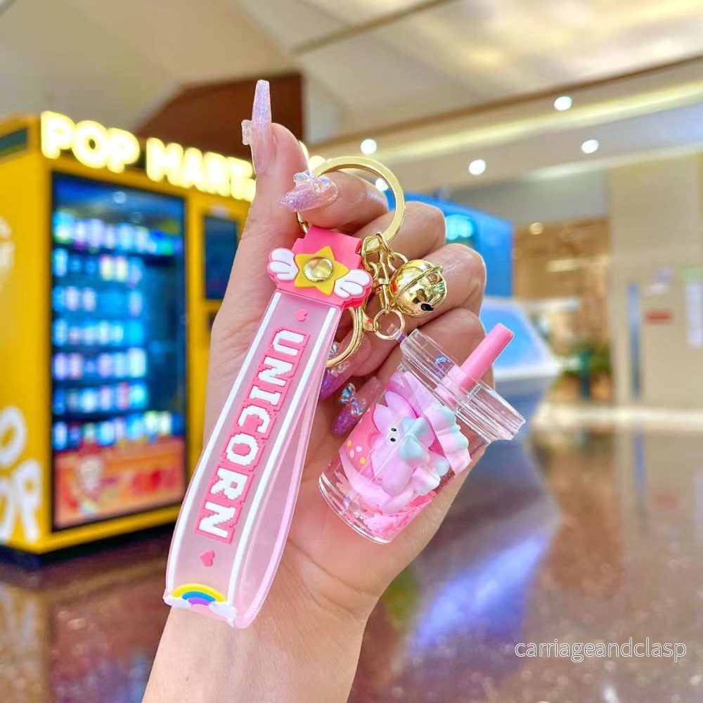 Flytande Donut Nyckelring Bubbelte – Kawaii Accessoar för Nycklar & Väska Flytande Donut Nyckelring Bubbelte – Kawaii Accessoar för Nycklar & Väska