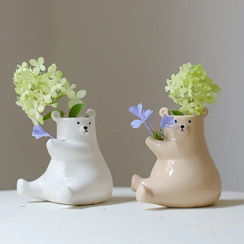 Björnen med blomvas | Veska - Bild 2
