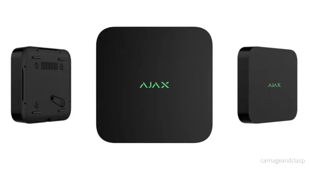 Ajax Systems NVR-inspelare 16 kanaler Svart - Bild 2