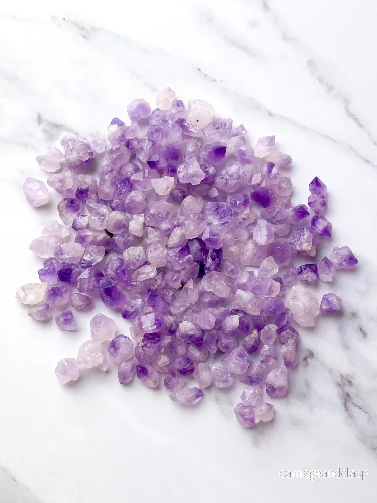 250g Amethyst Mini Spikes