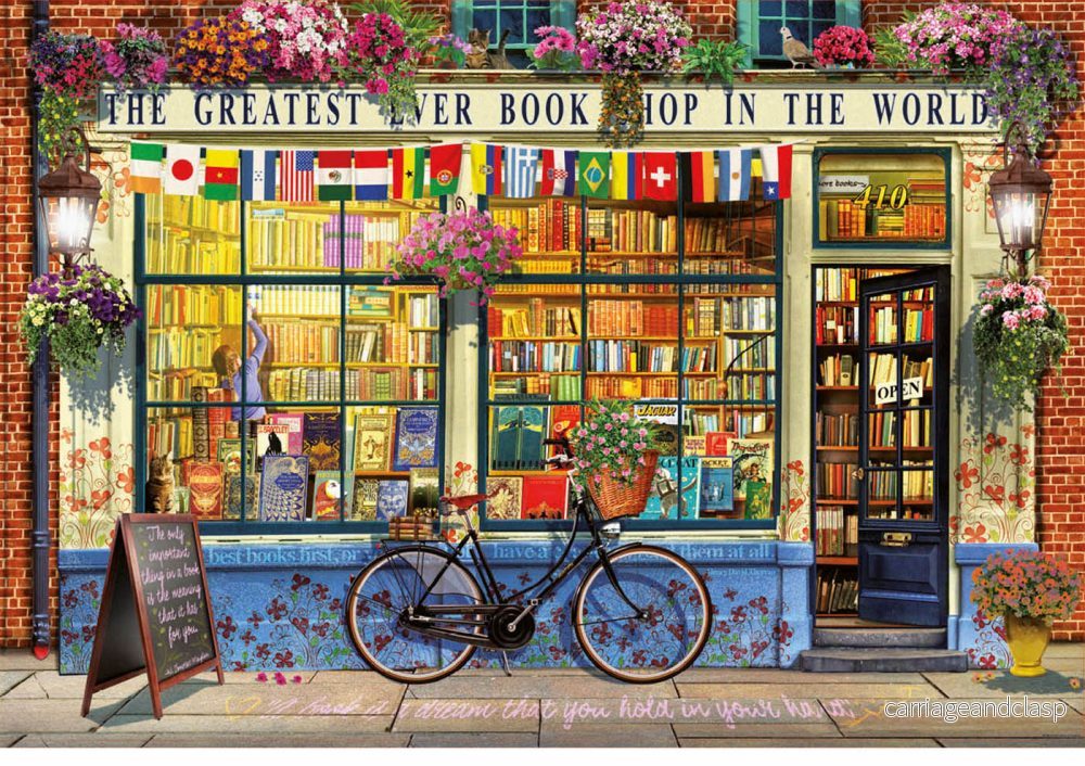 Educa® - Greatest Bookshop in the World Pussel 5000 bitar - Bild 2