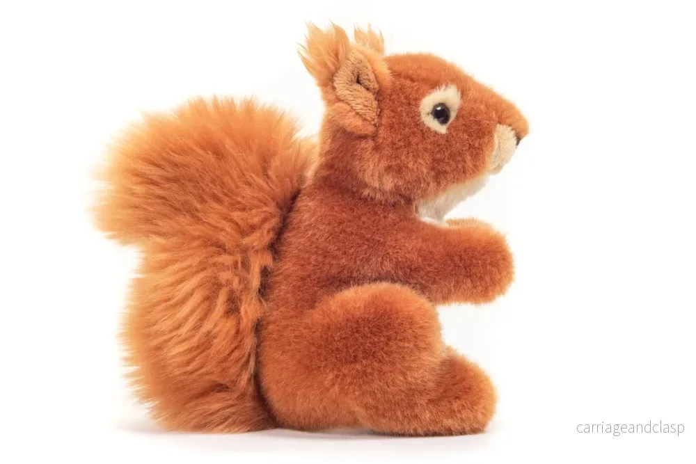 Hermann Teddy - Röd Ekorre Gosedjur - Bild 3