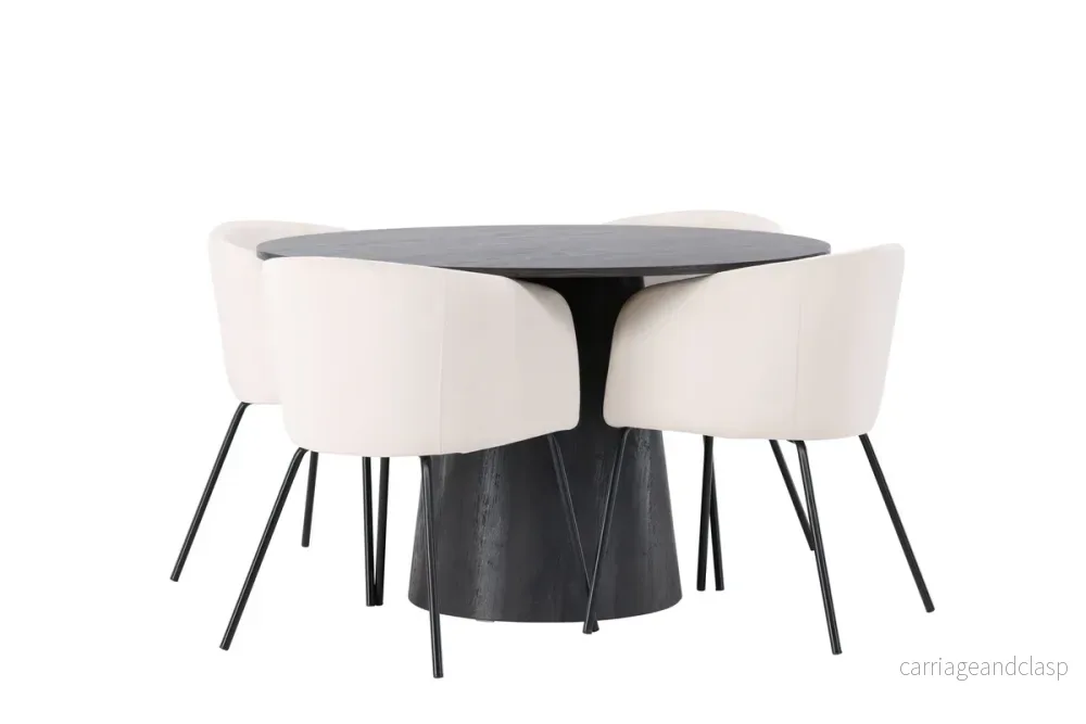 Berit & Lanzo Matgrupp Beige/Mocka - Bild 2