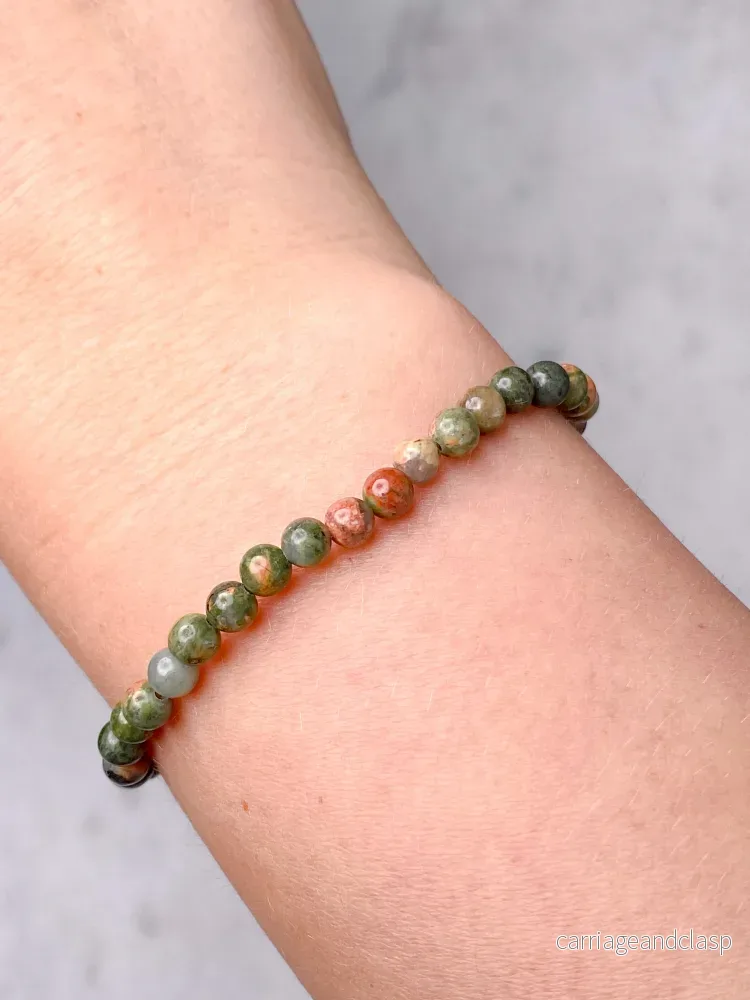 Unakite armband - Bild 2