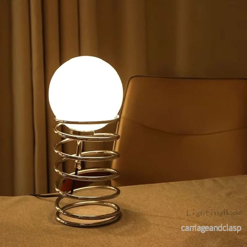 FrostOrb Bauhaus Bordslampa – Frostat Glas | Veska - Bild 2